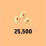 25500 Coins
