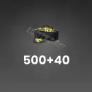 500+40 Golds